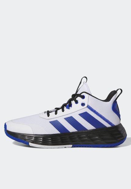 Tenis Basketball Blanco-Azul-Negro adidas Performance OwnTheGame