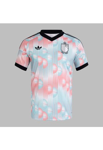 Camiseta Adidas Hombre Visitante Bélgica 26 - Azul adidas Performance