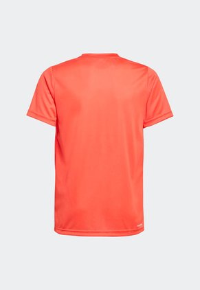 Camiseta Coral-Blanco adidas Performance Train Essential Logo