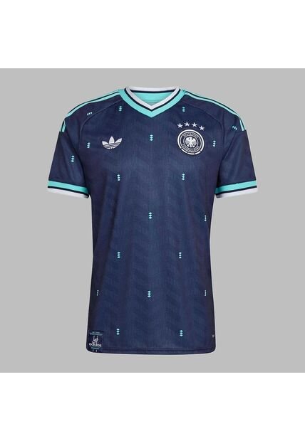 Camiseta Adidas Hombre Visitante Alemania 26 - Azul