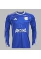 Camiseta Adidas Hombre Local Millonarios FC 2026 Manga Larga - Azul de adidas Performance