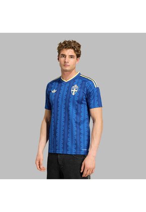 Camiseta Adidas Hombre Visitante Suecia 26 - Azul