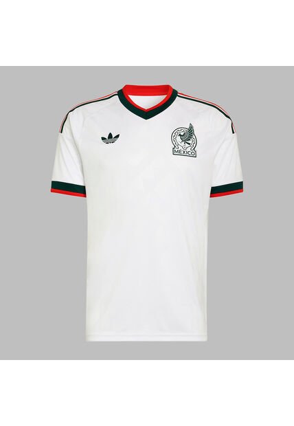 Camiseta Adidas Hombre Visitante Selección Nacional De México 26 - Blanco