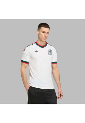 Camiseta Adidas Hombre Visitante Selección Nacional De México 26 - Blanco