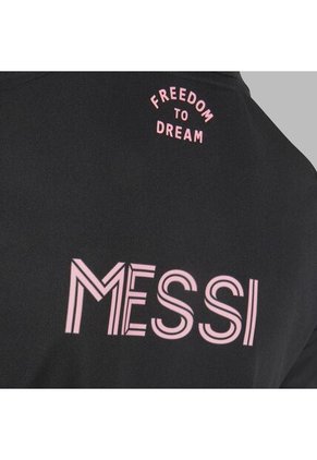 Camiseta Adidas Kids Visitante Inter Miami 26/27 Messi  - Negro