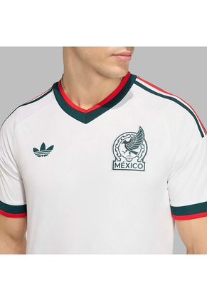 Camiseta Adidas Hombre Visitante Selección Nacional De México 26 - Blanco