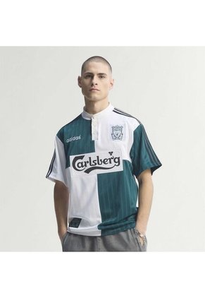 Camiseta Adidas Hombre De Fútbol Visitante Del Liverpool FC 95 - Blanco