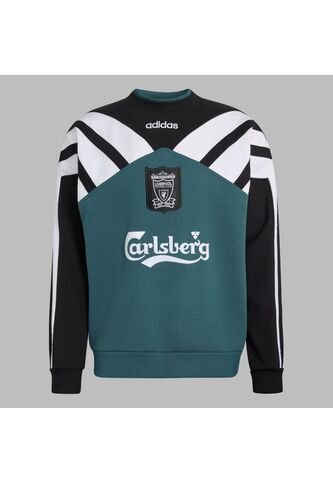 Buzo Adidas Hombre De Cuello Redondo Del Liverpool FC 95 - Verde adidas Performance