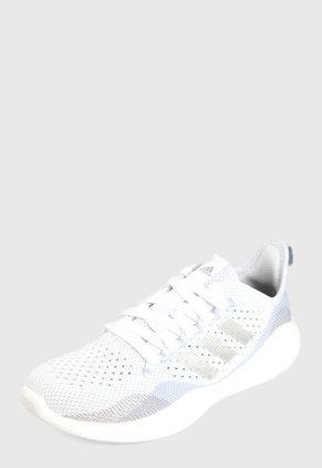 Tenis Running Blanco-Azul adidas Performance Fluidflow 2.0 Mujer
