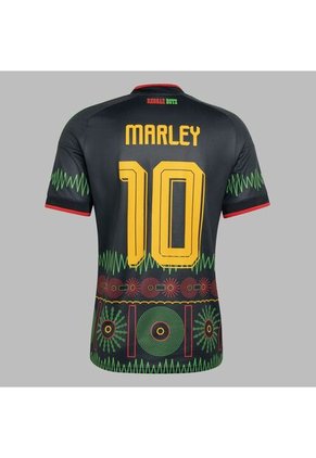 Camiseta Adidas Hombre Visitante Jamaica 26 X Bob Marley - Negro