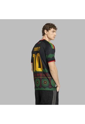 Camiseta Adidas Hombre Visitante Jamaica 26 X Bob Marley - Negro
