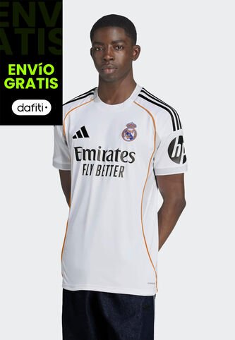 Camiseta Real Madrid adidas Performance Local 25/26 Blanco adidas Performance