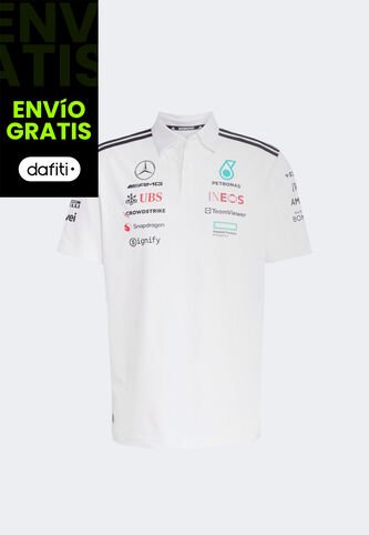Polo adidas Sportswear Mercedes - AMG Petronas F1 Team Blanco adidas Performance