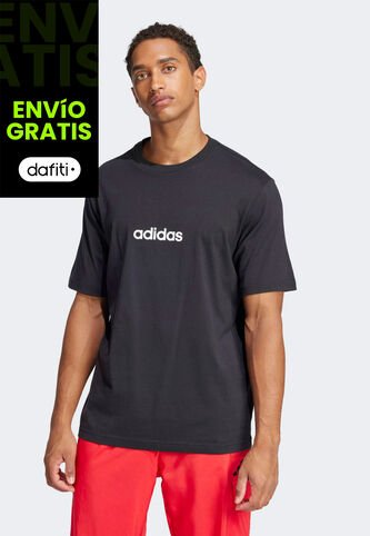 Camiseta adidas Sportswear Essentials Linear Single Negro adidas Performance