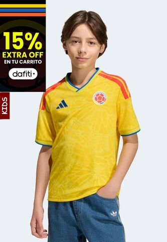 Camiseta Local Selección Colombia 26 adidas Amarillo adidas Performance