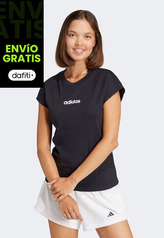 Camiseta adidas Sportswear Essentials Linear Negro adidas Performance