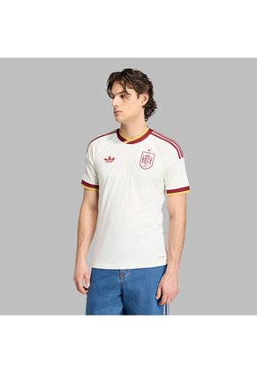 Camiseta Adidas Hombre Visitante España 26 - Blanco
