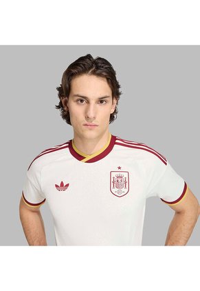 Camiseta Adidas Hombre Visitante España 26 - Blanco