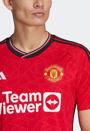 Camiseta Rojo-Blanco-Negro adidas Performance Local Manchester United 23/24