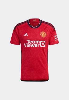 Camiseta Rojo-Blanco-Negro adidas Performance Local Manchester United 23/24