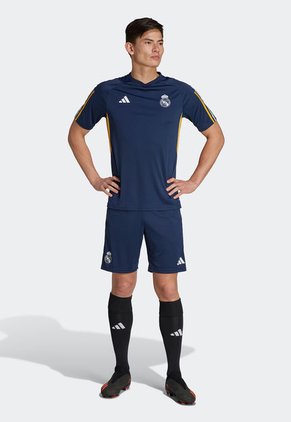 Camiseta Azul Navy-Amarillo-Blanco adidas Performance Entrenamiento Real Madrid Tiro 23