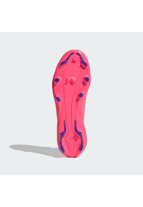 Guayos Blanco Adidas F50 Hyperfast League Sin Cordones Terreno Firme Niños Blanco