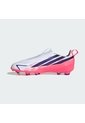 Guayos Blanco Adidas F50 Hyperfast League Sin Cordones Terreno Firme Niños Blanco de adidas Performance