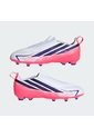 Guayos Blanco Adidas F50 Hyperfast League Sin Cordones Terreno Firme Niños Blanco de adidas Performance