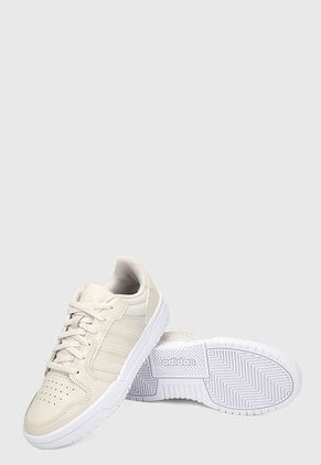 Tenis Basketball Beige-Blanco adidas Performance Entrap