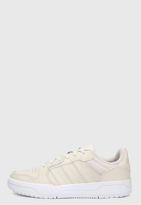 Tenis Basketball Beige-Blanco adidas Performance Entrap