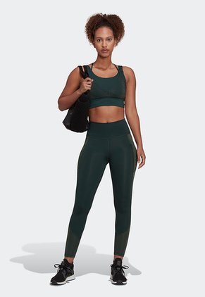 Leggings Verde adidas Performance Optime
