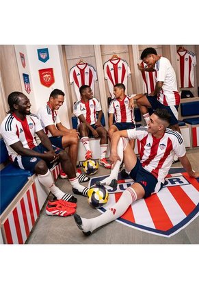 Camiseta Adidas Hombre Local Junior 2025 - Blanco