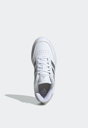 Tenis Lifestyle Blanco-Plateado-Gris adidas Performance Courtblock
