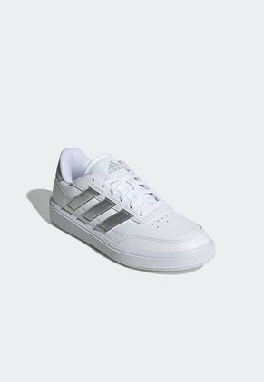 Tenis Lifestyle Blanco-Plateado-Gris adidas Performance Courtblock