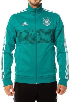 Chaqueta Selección Alemania Verde-Blanco adidas Performance