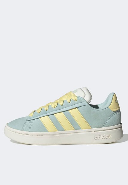 Tenis Lifestyle Verde Menta-Amarillo-Blanco adidas Sportswear Grand Court Alpha