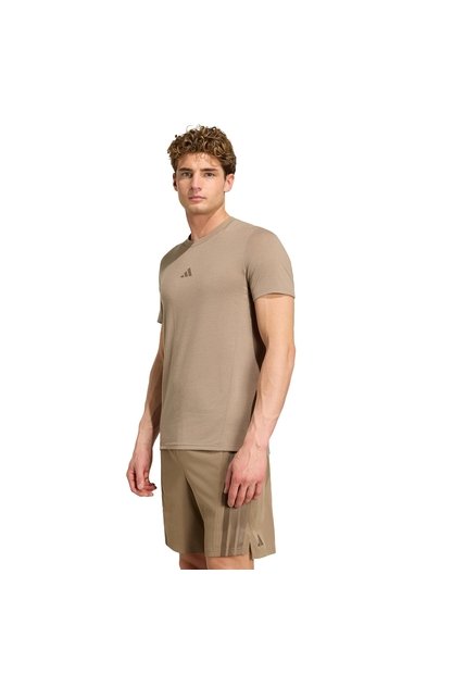 Camiseta Entrenamiento Beige Adidas Designed For Hombre
