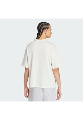 Camiseta Blanca Adidas Graphic Soft Lux Hombre