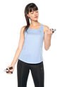Camiseta Esqueleto Azul adidas Performance Run it tank W de adidas Performance