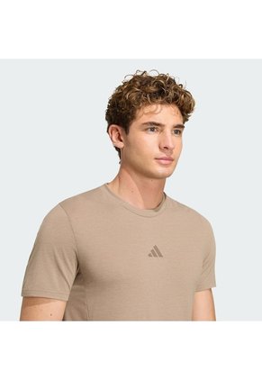 Camiseta Entrenamiento Beige Adidas Designed For Hombre