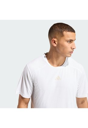 Camiseta Entrenamiento Blanca Adidas Climacool 3D Hombre