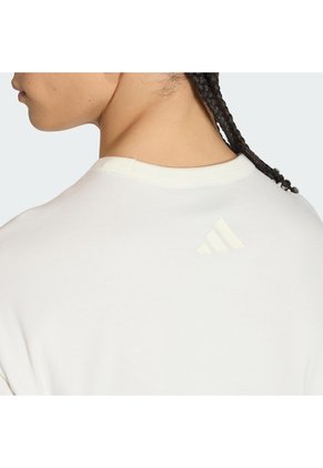 Camiseta Blanca Adidas Graphic Soft Lux Hombre