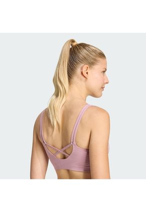 Top Entrenamiento Morado Adidas Graphic All Me Essentials Mujer