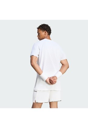 Camiseta Tenis Blanca Adidas Pro Climacool + 3D Freelift Hombre