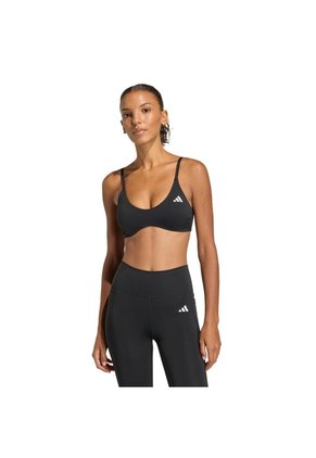 Top Entrenamiento Negro Adidas Optime Essentials Mujer