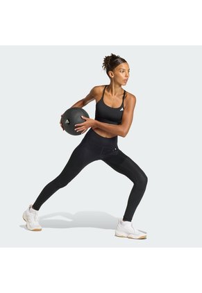Top Entrenamiento Negro Adidas Optime Essentials Workout Mujer