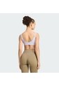 Top Entrenamiento Morado Adidas Optime Workout Twist Mujer de adidas Performance