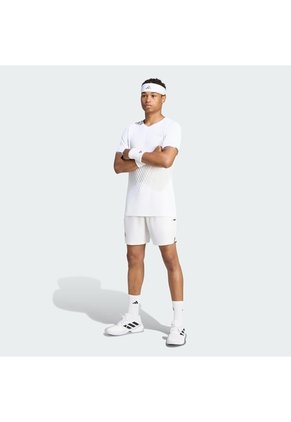 Camiseta Tenis Blanca Adidas Pro Climacool + 3D Freelift Hombre