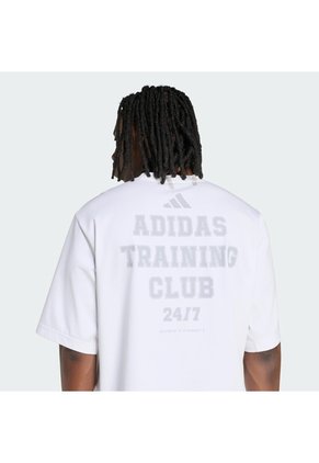 Camiseta Entrenamiento Blanca Adidas Corta D4T Primelift Hombre