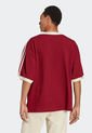 Camiseta Vinotinto-Beige adidas Performance Oversize de adidas Performance